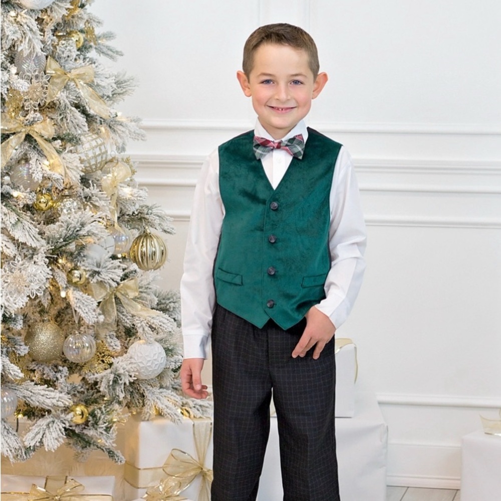 Nautica Green and White Kids Matching Set